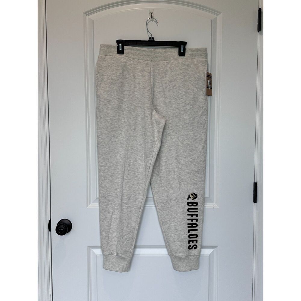 NWT Rivalry Threads NCAA Colorado Buffaloes Fleece Joggers Sweatpants Size Large